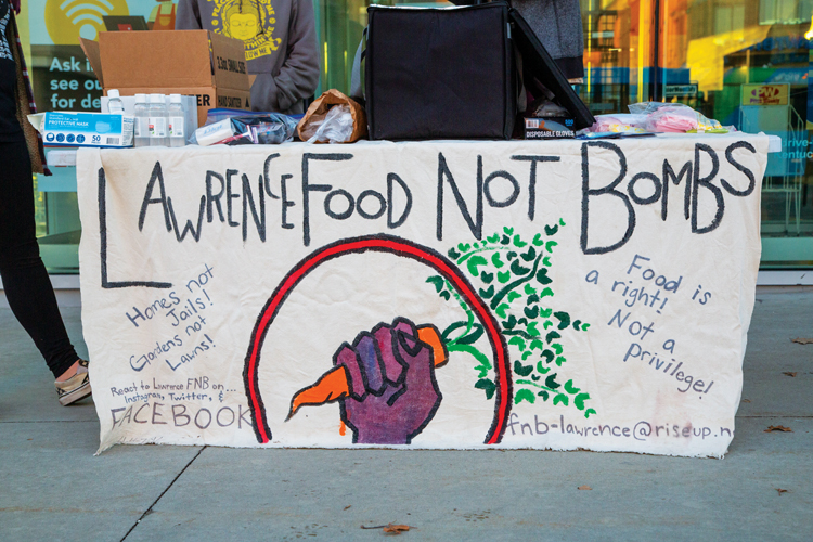 A Peaceful Protest, Food Not Bombs