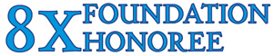 EIGHT-TIME FOUNDATION AWARD RECIPIENT